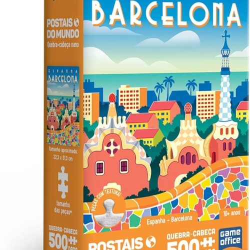 Espanha Barcelona: quebra-cabeça 500 peças nano