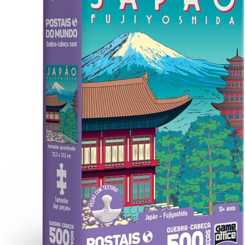 Japão Fujiyoshida: quebra-cabeça 500 peças nano
