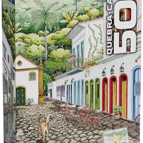 Ruas de Paraty: quebra-cabeça 500 peças