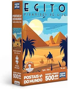 Egito pirâmide de Gizé: quebra-cabeça 500 peças nano