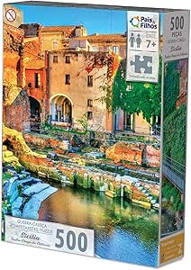 Sicília Teatro grego da Catânia: quebra-cabeça 500 peças