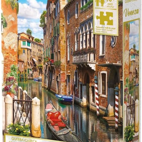 Veneza: quebra-cabeça 1000 peças