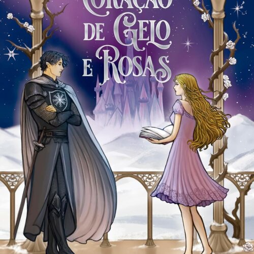 Coração de gelo e rosas